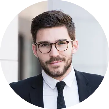 A smiling woman with short brown hair